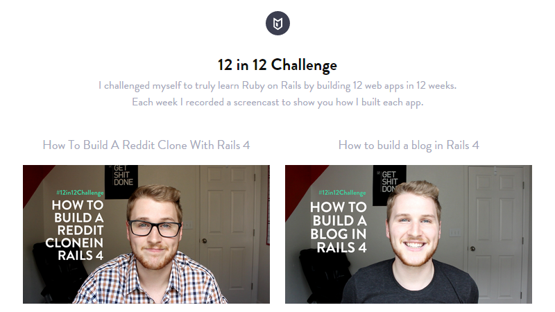 12-in-12 Challenge by Mackenzie Child